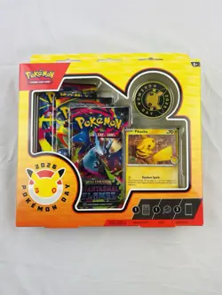 2026 Pokemon Day Collection - 30th Anniversary Promo Set Includes 3 Packs & Coin - Image 1