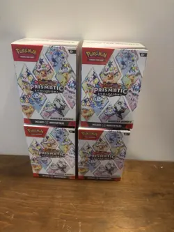 Pokemon Prismatic Evolutions Booster Bundle SEALED Lot Of 4 - Image 1