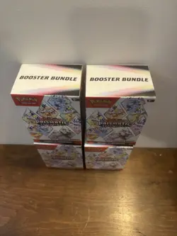 Pokemon Prismatic Evolutions Booster Bundle SEALED Lot Of 4 - Image 2