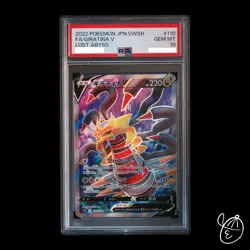 PSA10 Giratina V 110/100 SR Lost Abyss 2022 Japanese Pokemon TCG - Image 1