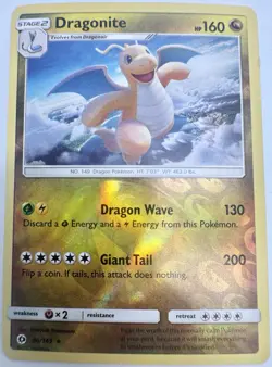 Dragonite 96/149 Sun & Moon Holo Rare 2017 Pokemon NM - Image 1
