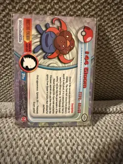 [NM] Gloom #44 - 1999 Topps TV Series 1 - Blue Logo - Pokemon TCG - Image 2