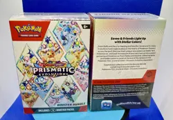 Pokemon TCG Scarlet & Violet Prismatic Evolutions Booster Bundle Sealed - Image 2