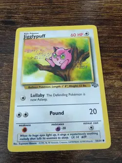 Pokemon Jungle Jigglypuff 54/64 Non Holo - Image 1