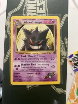 Pokemon Gengar Sabrinas Challenge 2000 Gym Challenge Card 29/132 Near Mint - Image 1