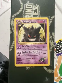 Pokemon Gengar Sabrinas Challenge 2000 Gym Challenge Card 29/132 Near Mint - Image 2