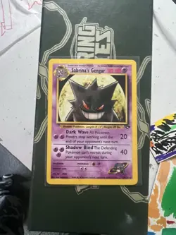 Pokemon Gengar Sabrinas Challenge 2000 Gym Challenge Card 29/132 Near Mint - Image 3