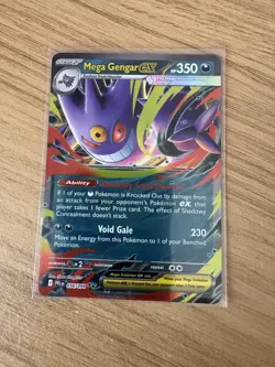 Pokemon Mega Gengar EX 056/094 Phantasmal Flames English - NM - Image 1