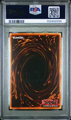 2011 YU-GI-OH! PROMO SHONEN JUMP MAGAZINE #EN049 DARK MAGICIAN PSA 8 - Image 2