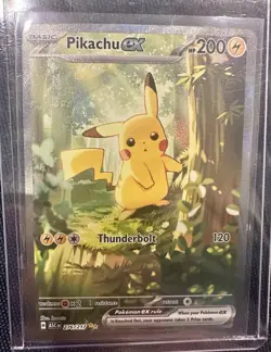 Pikachu EX Full Art Holo Rare Pokemon Card 200 HP 276/217 ASC - Image 1