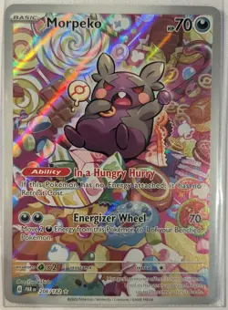 Morpeko - 206/182 - Paradox Rift - Illustration Rare - Pokemon TCG Card - Image 1