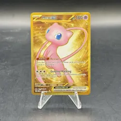 Mew EX 205/165 GOLD CARD Scarlet Violet SV 151 Hyper Rare NEAR MINT - Image 1