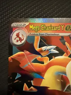 Mega Charizard Y ex 022/217 Me: Ascended Heroes Holo Pokemon Card - Image 2