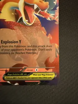 Mega Charizard Y ex 022/217 Me: Ascended Heroes Holo Pokemon Card - Image 4