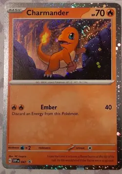 Charmander - 047 (Cosmos Holo) 047 Sv: Scarlet & Violet Promo Cards Holo - Image 1