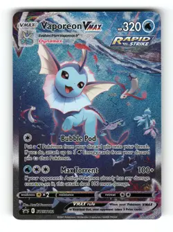 Vaporeon VMAX Promo SWSH: Sword & Shield Promo Cards SWSH182 NM - Image 1