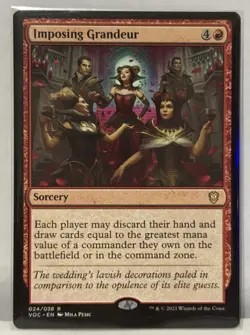 Imposing Grandeur Commander: Innistrad: Crimson Vow Regular - Image 1