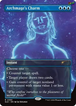 Archmage's Charm Foil 2490 Secret Lair Drop Series NM EN - Image 1