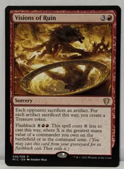 Visions of Ruin Commander: Innistrad: Midnight Hunt Regular - Image 1