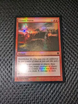 MTG Magic The Gathering - Comet Storm - Foil - Worldwake - Excellent - Image 1