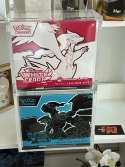 Pokemon Black Bolt and White Flare Pokemon Center ETB Set New / Sealed - Image 1