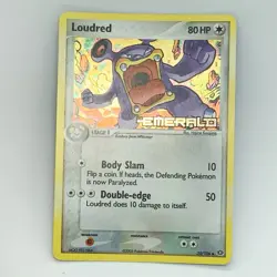 Loudred 35/106 - Reverse Holo - EX Emerald - Pokemon Card - EXC - Image 1