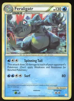 Feraligatr 20/123 - Mind Flood Theme Deck Cracked Ice Holo POKEMON - Image 1