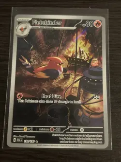 Fletchinder 199/193 Illustration Rare Paldea Evolved Pokemon Card - Image 1