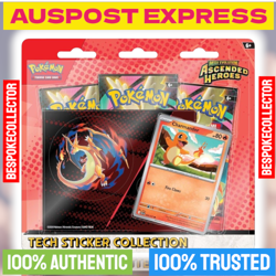 Pokemon TCG Ascended Heroes Tech Sticker Collection - Charmander - Image 1