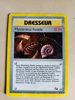 Carte Pokemon MYSTERIEUX FOSSILE 62/62 EDITION 2 Fossile NM FR - Image 1