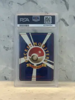 1996 Pokemon Japanese No Rarity Holo Zapdos #145 PSA 4 - Image 2