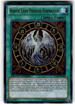 Yu-Gi-Oh! TCG Harpie Lady Phoenix Formation LC04-EN002 Limited Edition - Image 1