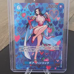 Bandai One Piece Card Game Lot (3) Boa Hancock Zoro Kuzan Foil SR Japanese - Image 2