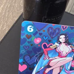 Bandai One Piece Card Game Lot (3) Boa Hancock Zoro Kuzan Foil SR Japanese - Image 3