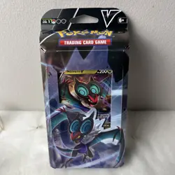 Pokemon TCG V Battle Deck Noivern V Theme 60 Trading Cards Level 1 290-80909 820650809095 - Image 1