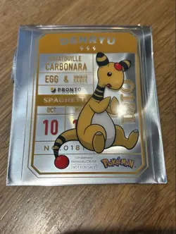 DENRYU Ampharos Pokemon × PRONTO CAFE PROMO Clear Card Japan 2025 - Image 1