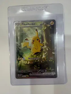 Pikachu Ex Ascended Heroes 276/217 Pokemon TCG Card Near Mint Pack Fresh Pull!! - Image 1
