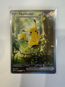 Pikachu Ex Ascended Heroes 276/217 Pokemon TCG Card Near Mint Pack Fresh Pull!! - Image 5