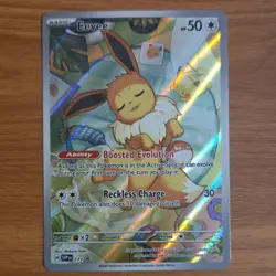 Pokemon Eevee 173 Sv: Scarlet & Violet Promo Holo Card 2025 English - Image 1