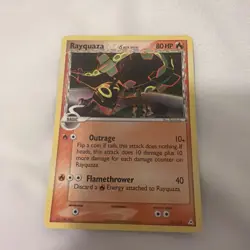 Pokemon Card Rayquaza EX Holon Phantoms Non Holo Rare 26/110 275 💎NM💎 - Image 1