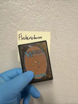 Flusterstorm (JP Alternative Art Silver Scroll Foil) - Image 2
