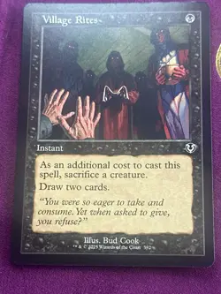 MTG Village Rites (Retro Frame) [Innistrad Remastered] Near Mint​ - Image 5