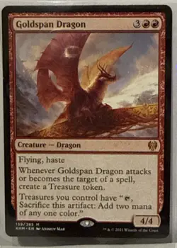 Goldspan Dragon Kaldheim Regular - Image 1