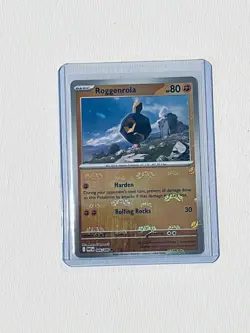 Roggenrola Master Ball #46 Holo Pokemon Sv11W: White Flare Card - Image 1
