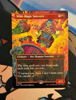MTG Wild-Magic Sorcerer x1 Near Mint from Secret Lair Drop Series - Image 1