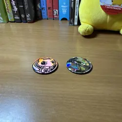Mew & Lugia Flip Coin POKEMON TCG Shining Legends - Image 2