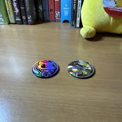 Mew & Lugia Flip Coin POKEMON TCG Shining Legends - Image 3