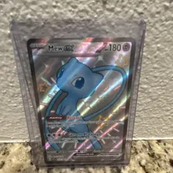 Pokemon Mew EX Shiny Ultra Rare Holo 216/091 SV: Paldean Fates 180HP English - Image 1