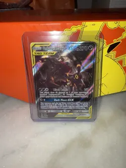 Pokemon TCG Umbreon & Darkrai GX SM241 Holo Card NM Condition - Image 1
