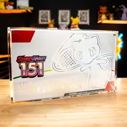 POKEMON 151 UPC MAGNETIC DISPLAY CASE PROTECTOR BY POKECASED. *PREMIUM ACRYLIC - Image 2